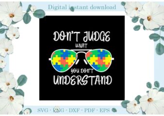 Autism Awareness Glasses Puzzle Gift Ideas Diy Crafts Svg Files For Cricut, Silhouette Sublimation Files, Cameo Htv Print