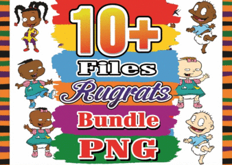 Bundle 10+ Rugrats PNG, Chuckie Finster Svg, Chuckie Svg, Tommy Svg, Sublimation Designs, Rugrats Svg Cut File, Digital Download 799894963