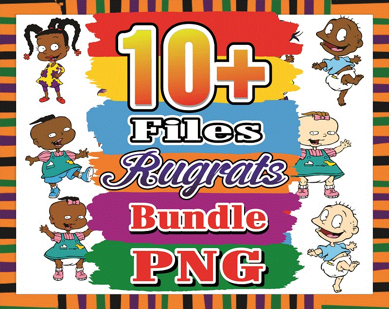 Bundle 10+ Rugrats PNG, Chuckie Finster Svg, Chuckie Svg, Tommy Svg, Sublimation Designs, Rugrats Svg Cut File, Digital Download 799894963