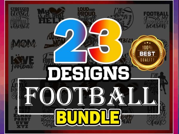 Football svg bundle | love football svg cut files | commercial | instant download | printable vector clip art | football mom dad shirt print 802337260