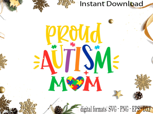 Autism awareness gift idea svg sublimation files t shirt vector