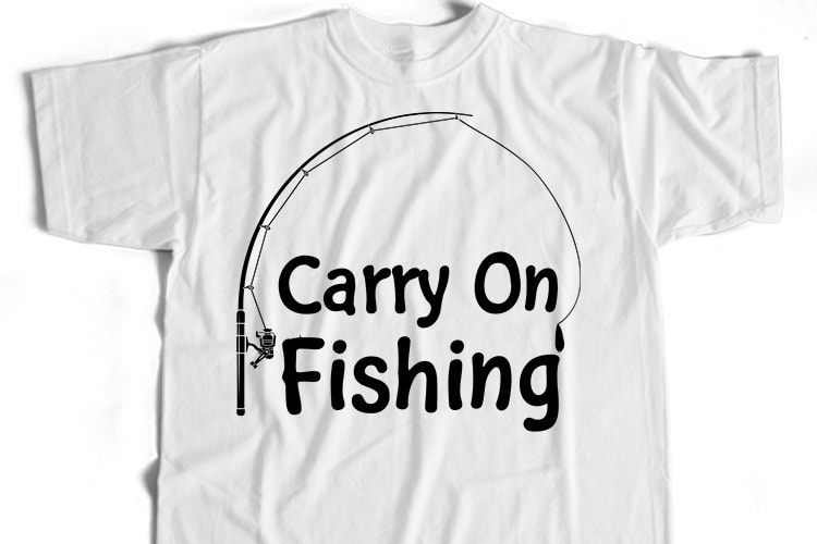 46 Best Selling Fishing T-Shirt Design Bundle For Commercial User