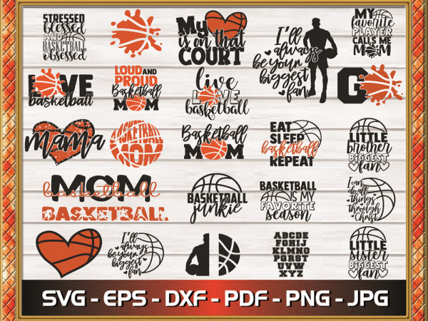 20 designs basketball svg bundle, basketball clipart, sports svg, love basketball, cut files, printable vector clip art, instant download 802332812