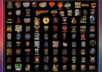 Bundle 90 Super Heroes png, Marvel png, Avengers Black Panther Captain America Hulk Iron Man Spiderman, Instant Download 894318378