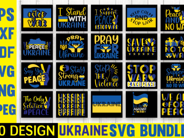 Ukraine svg bundle t shirt vector graphic