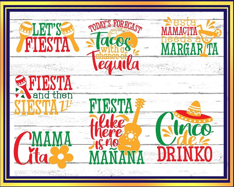 26 Cinco de Mayo SVG Bundle, Cinco Drinko Squad, Vector, Cut File, Clipart, Printable, Commercial Use, Instant Download 773323192