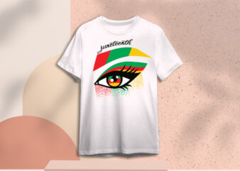 Juneteenth Africa Color Eye Diy Crafts Svg Files For Cricut, Silhouette Sublimation Files