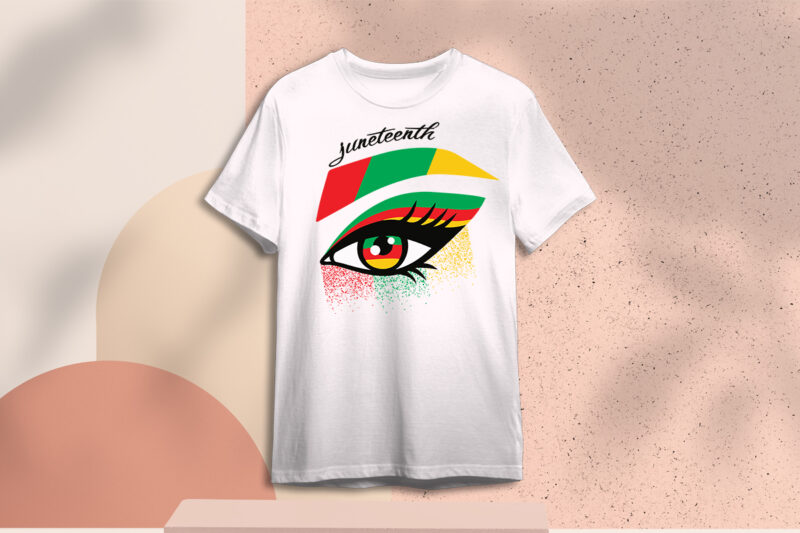 Juneteenth Africa Color Eye Diy Crafts Svg Files For Cricut, Silhouette Sublimation Files