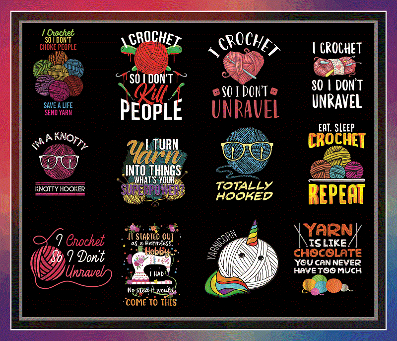 Bundle 30 Peace Love Crochet Png, Crochet Png, Crochet Yarn Png, Merry Chrismas Png, Quilting Christmas Png, Sewing Machine Png 891063433