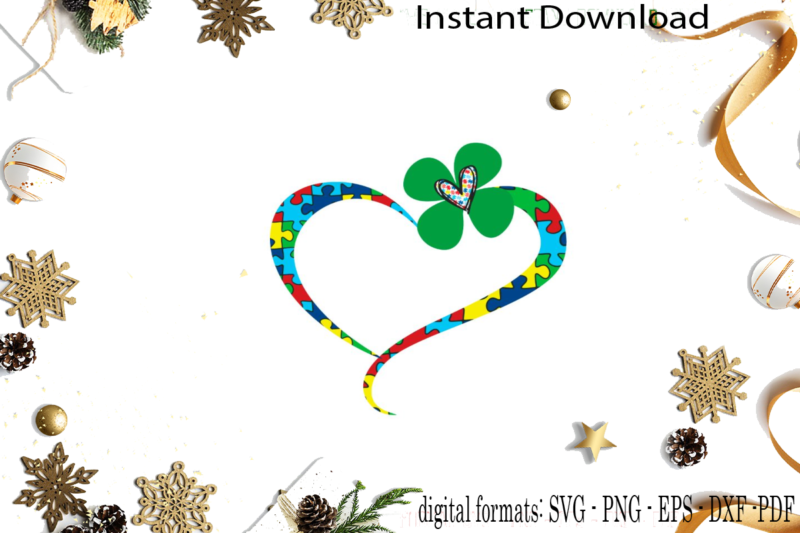 Autism Awareness Gift Idea SVG Sublimation Files