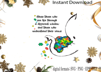 Autism Awareness Gift Idea SVG Sublimation Files