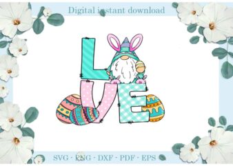 Easter Day Gifts The Doorkeeper Love Easter Egg Diy Crafts Easter Egg Svg Files For Cricut, Easter Sunday Silhouette Easter Basket Sublimation Files, Cameo Htv Print