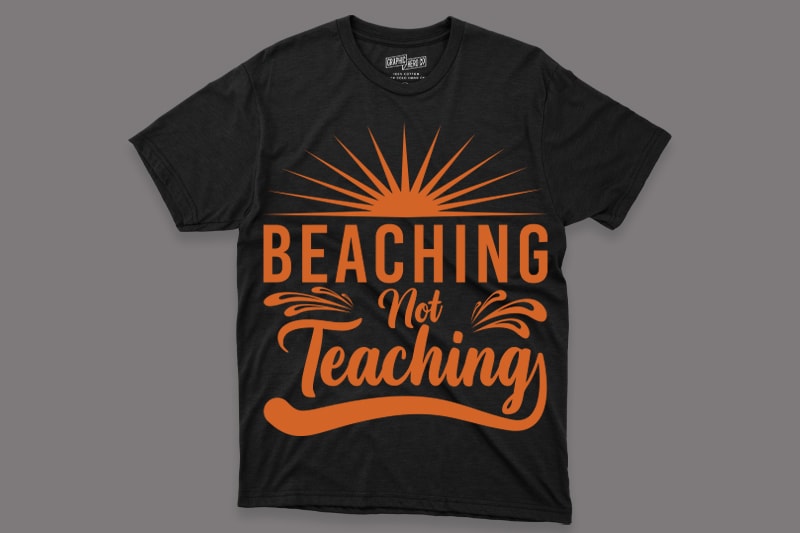 Bestselling Summer T-Shirt Design for Commercial use.