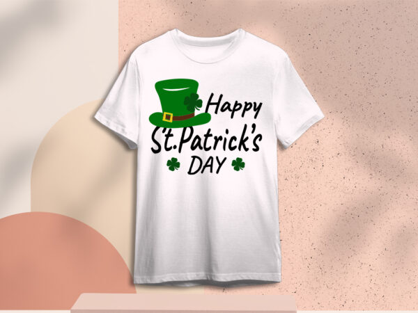 Happy patricks day leprechaun hat green diy crafts svg files for cricut, silhouette subliamtion files, cameo htv print graphic t shirt