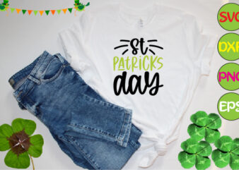 st patricks day t shirt template vector