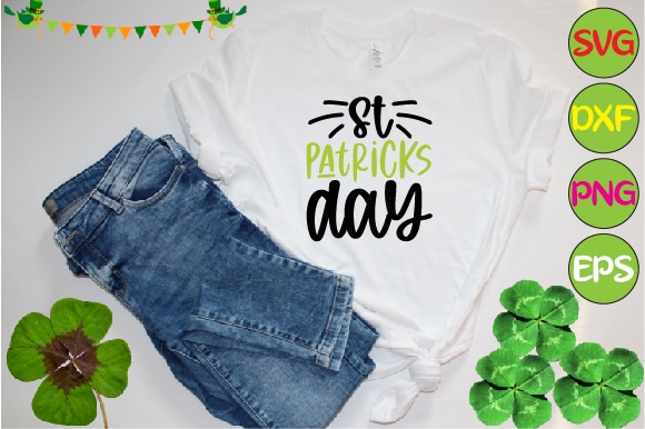 St patricks day t shirt template vector