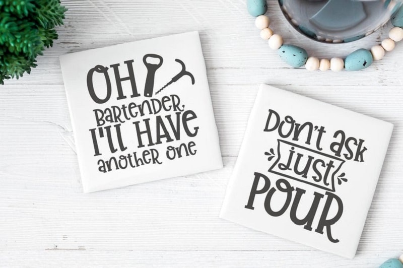 Coaster Bundle Designs, Drink Coaster Svg, Wine Saying Svg, Beer Quote Svg, Coffee Coaster Svg, Floral Monogram Svg, Tea Saying Svg 797594308