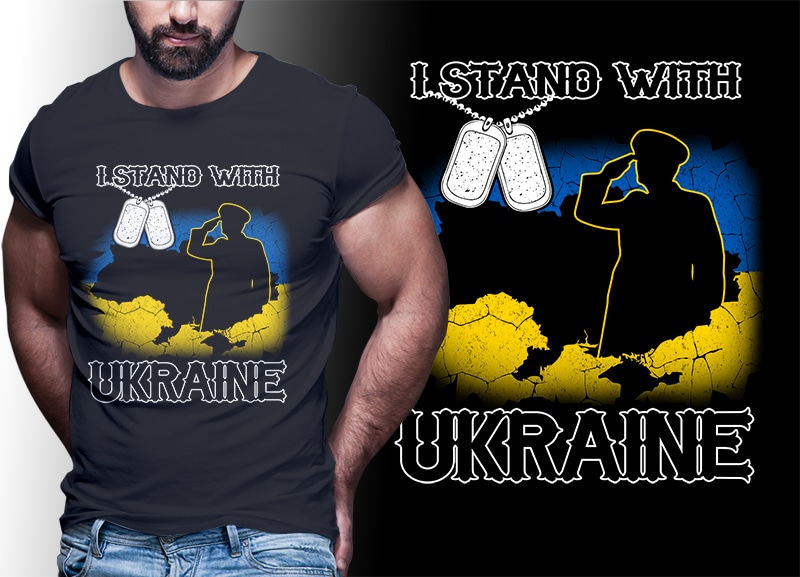 49 Ukraine Tshirt Design Bundle Editable