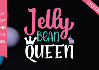 Jelly bean queen vector clipart