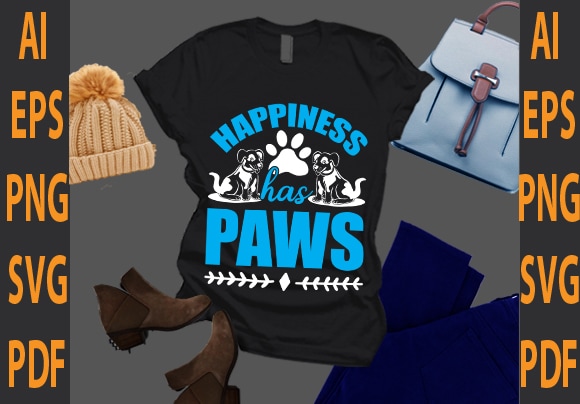 happiness has paws