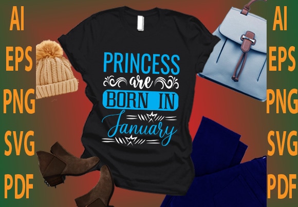 princess are born in January