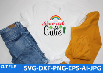 Shamrock Cutie T Shirt Design