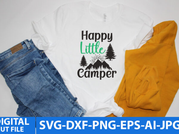 Happy little camper svg design