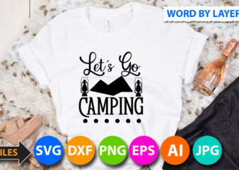 Let’s Camping Svg Design