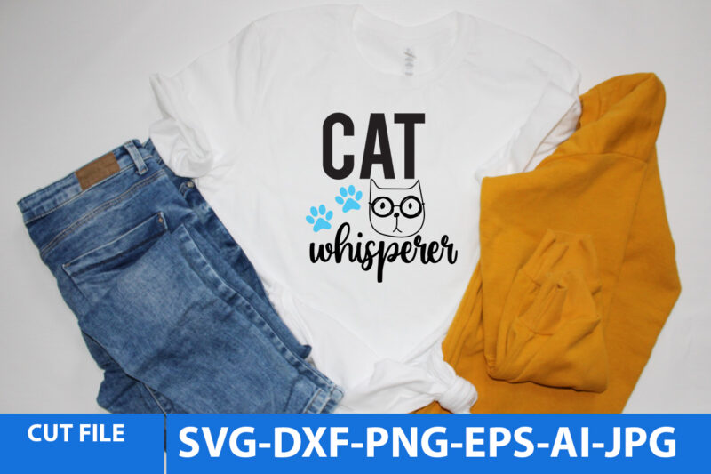 Cat Whisperer Svg Design