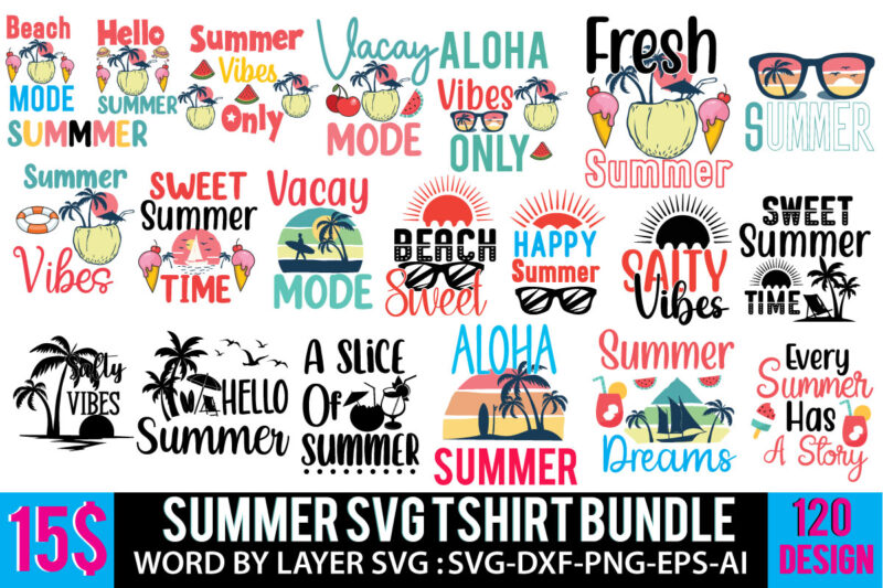 Summer Mega T Shirt Bundle,Summer Mega Svg Bundle, Summer Mega Svg Bundle Quotes, Summer 120 T Shirt Design, Summer 120 Png Svg Bundle, Summer 120 T Shirt Svg Design