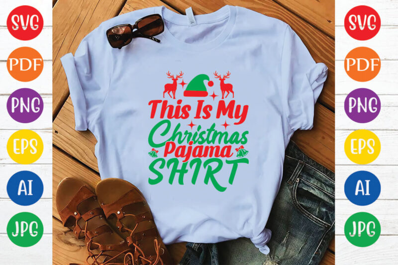 this is my Christmas pajama shirt