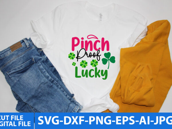 Pinch proof lucky svg design