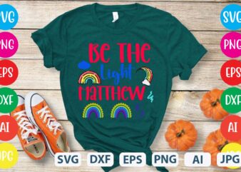 Be The Light Matthew 5 svg vector for t-shirt