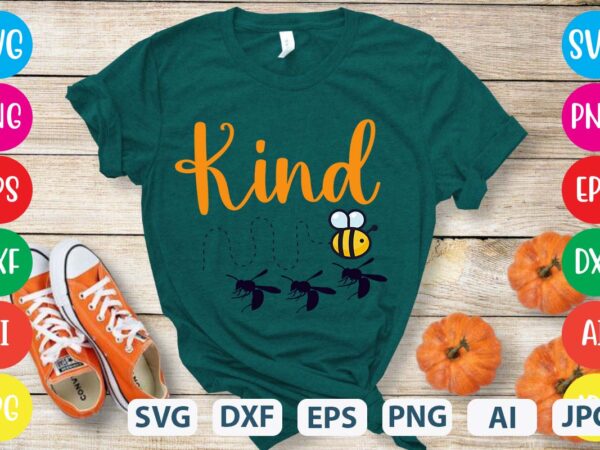 Kind svg vector for t-shirt