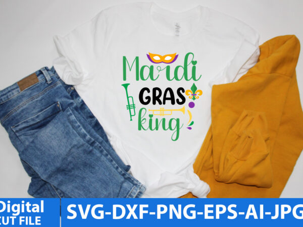 Mardi gras king t shirt design