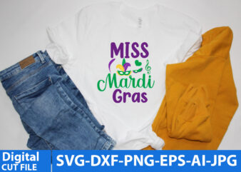 Miss Mardi Gras T Shirt Design
