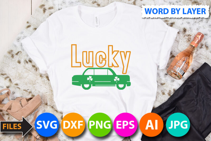 Lucky T Shirt Design