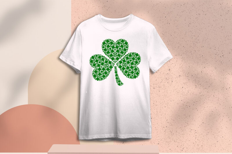 St Patricks Day Three Leaf Clover Lucky Gift Ideas Diy Crafts Svg Files For Cricut, Silhouette Subliamtion Files, Cameo Htv Print
