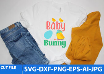 Baby Bunny T Shirt Design,Baby Bunny Svg Design