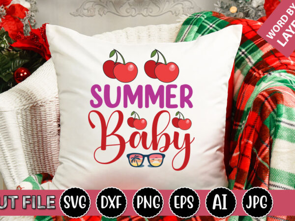 Summer baby svg vector for t-shirt