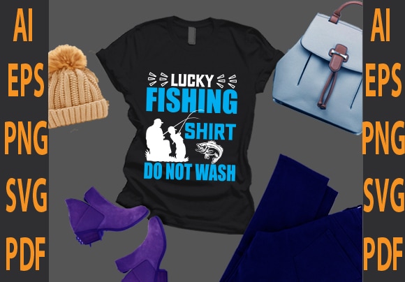 lucky fishing shirt do not wash
