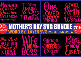 Mother’s Day SVG Bundle