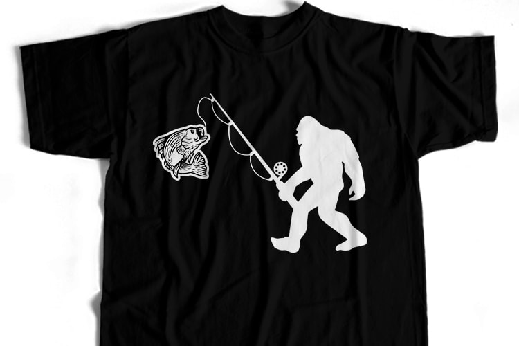 46 Best Selling Fishing T-Shirt Design Bundle For Commercial User