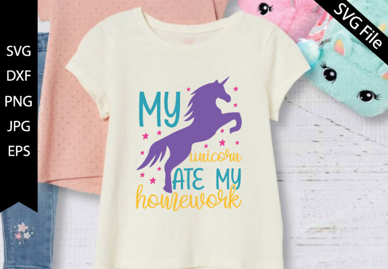 my unicorn ate my homework