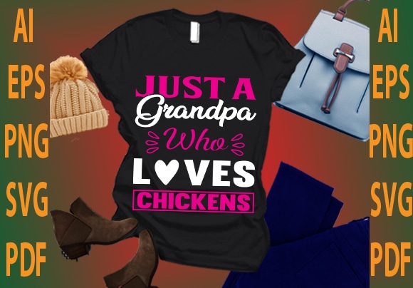 just a grandpa who loves chickens