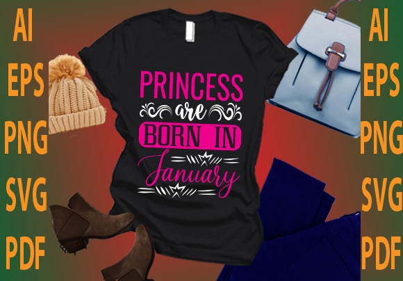 princess are born in January