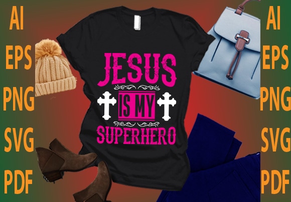 Jesus is my superhero
