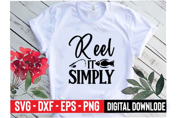 Reel it simply t shirt design online