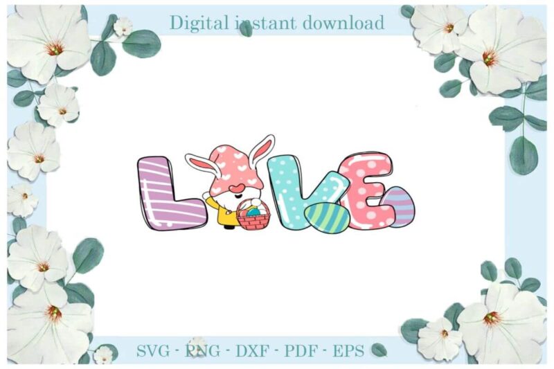 Easter Day Love Bunny Diy Crafts Christian Bunny Svg Files For Cricut, Easter Sunday Silhouette Trending Sublimation Files, Cameo Htv Print