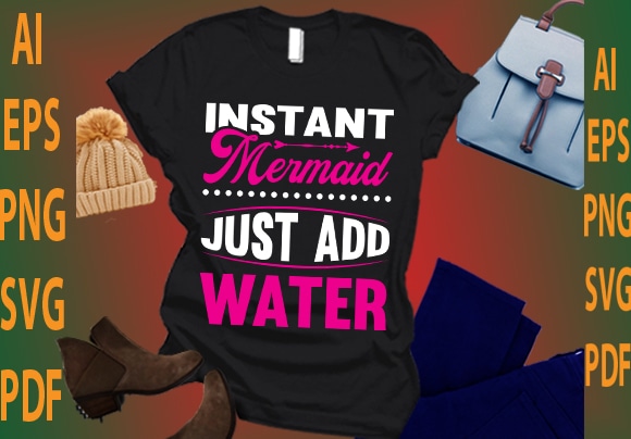 instant mermaid just add water